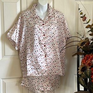 Dream Modes® Heart | Flower Pajama Short Set ♥️💗🌺